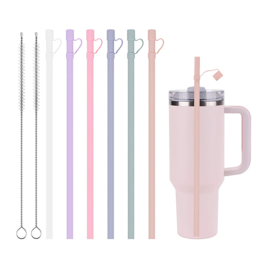 Replacement Silicone Straw (6 Pcs, for Stanley 30/40 Oz)