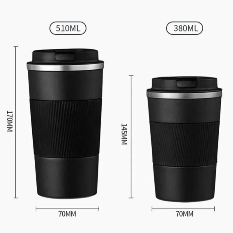 Black Thermal Mug (380ml/510ml)